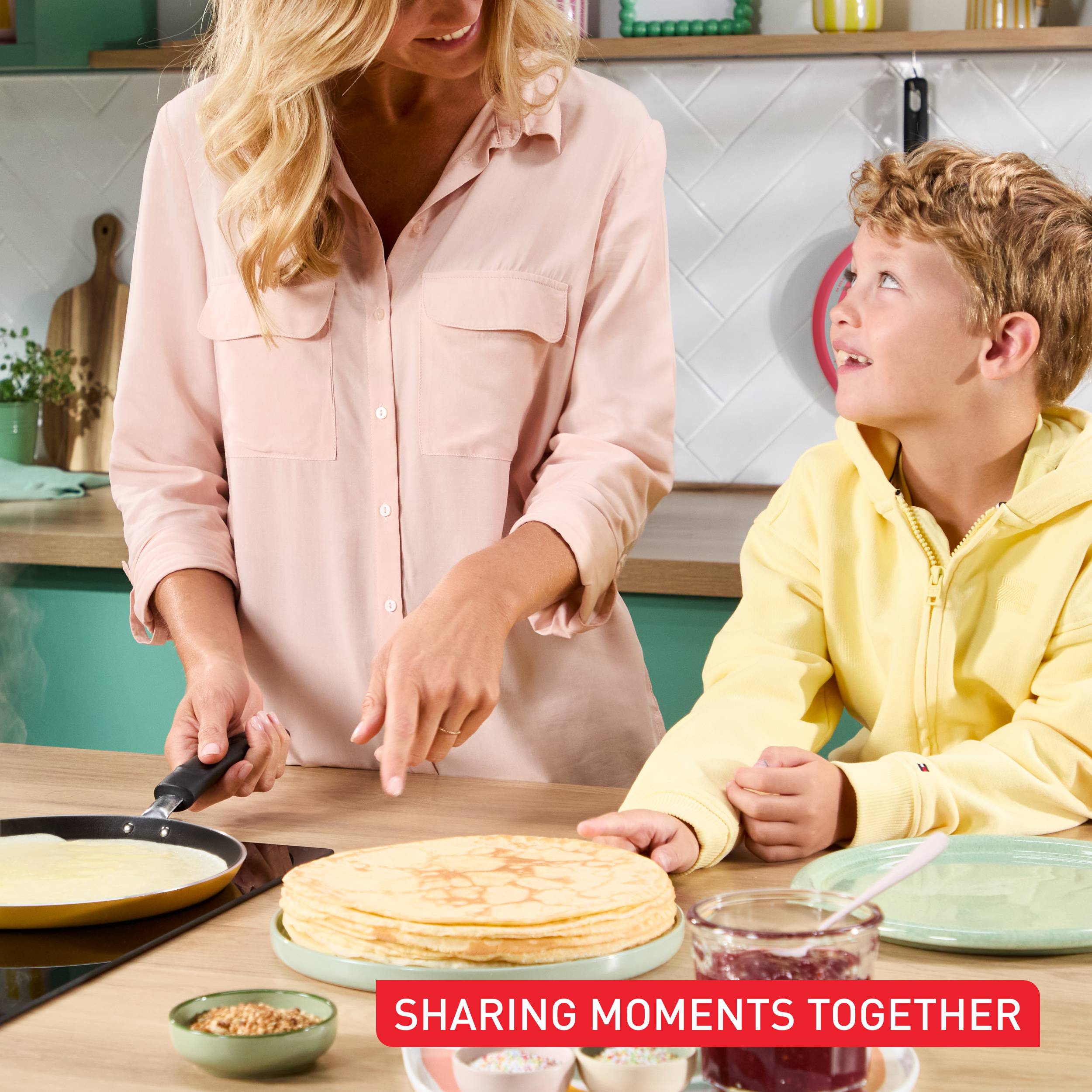 Pancake Day 2026, Pannenkoekenpan 25 cm, Uniek Décor, Anti-aanbaklaag