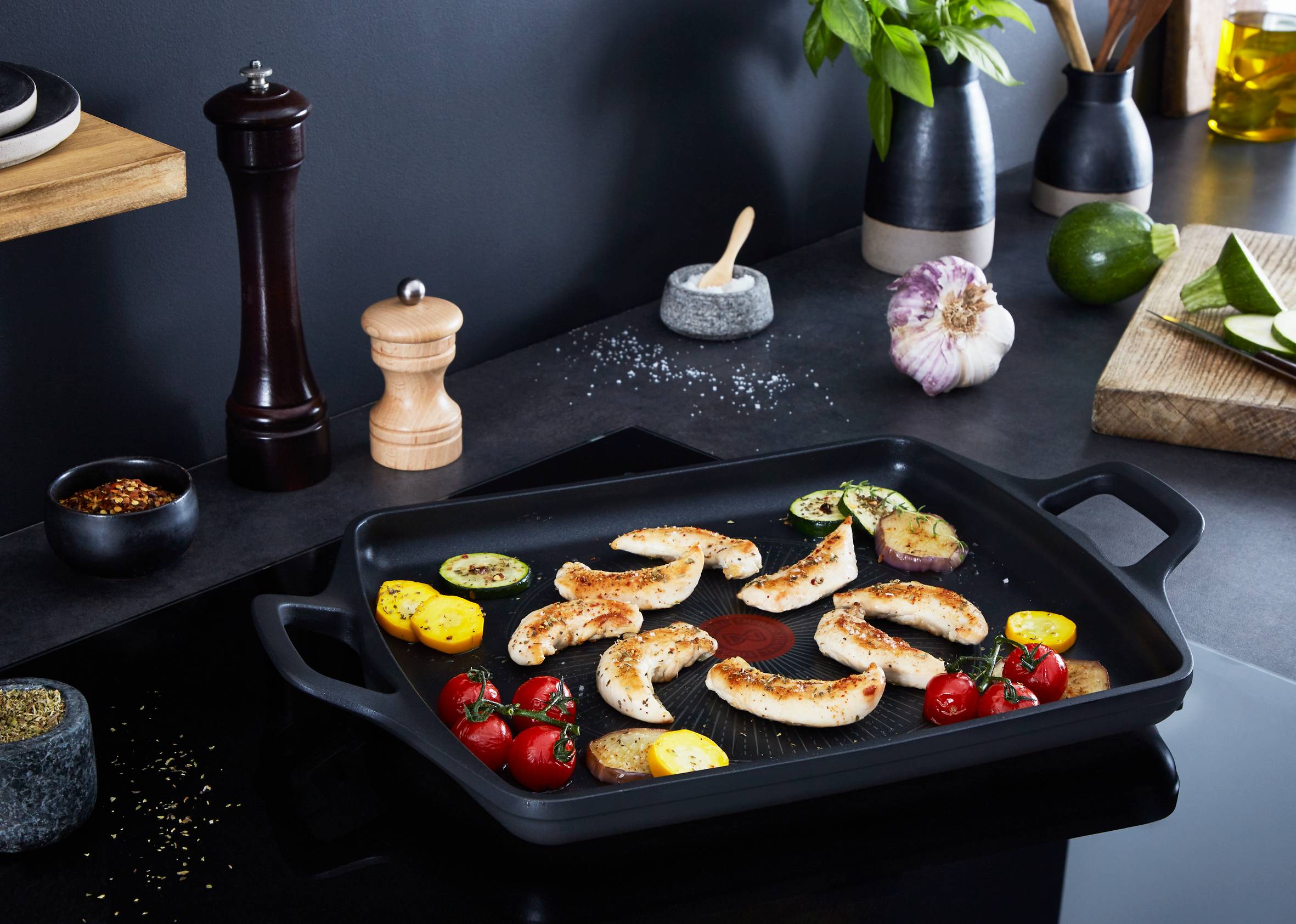 Robusto E2499844 Plancha en fonte - 26x32&nbsp;cm