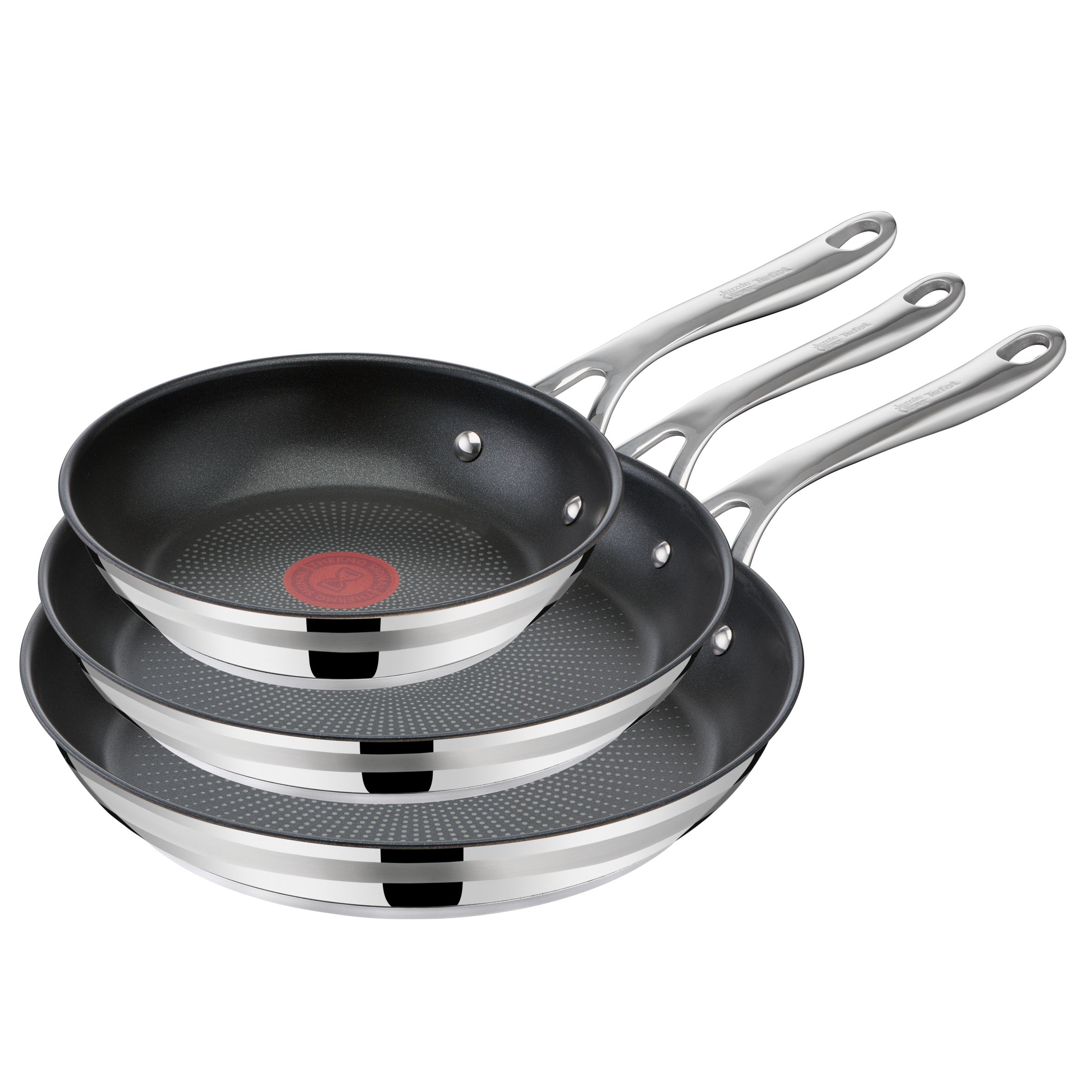 Jamie Oliver E310S334 Set van 3 pannen 20/24/28 cm - Inductie