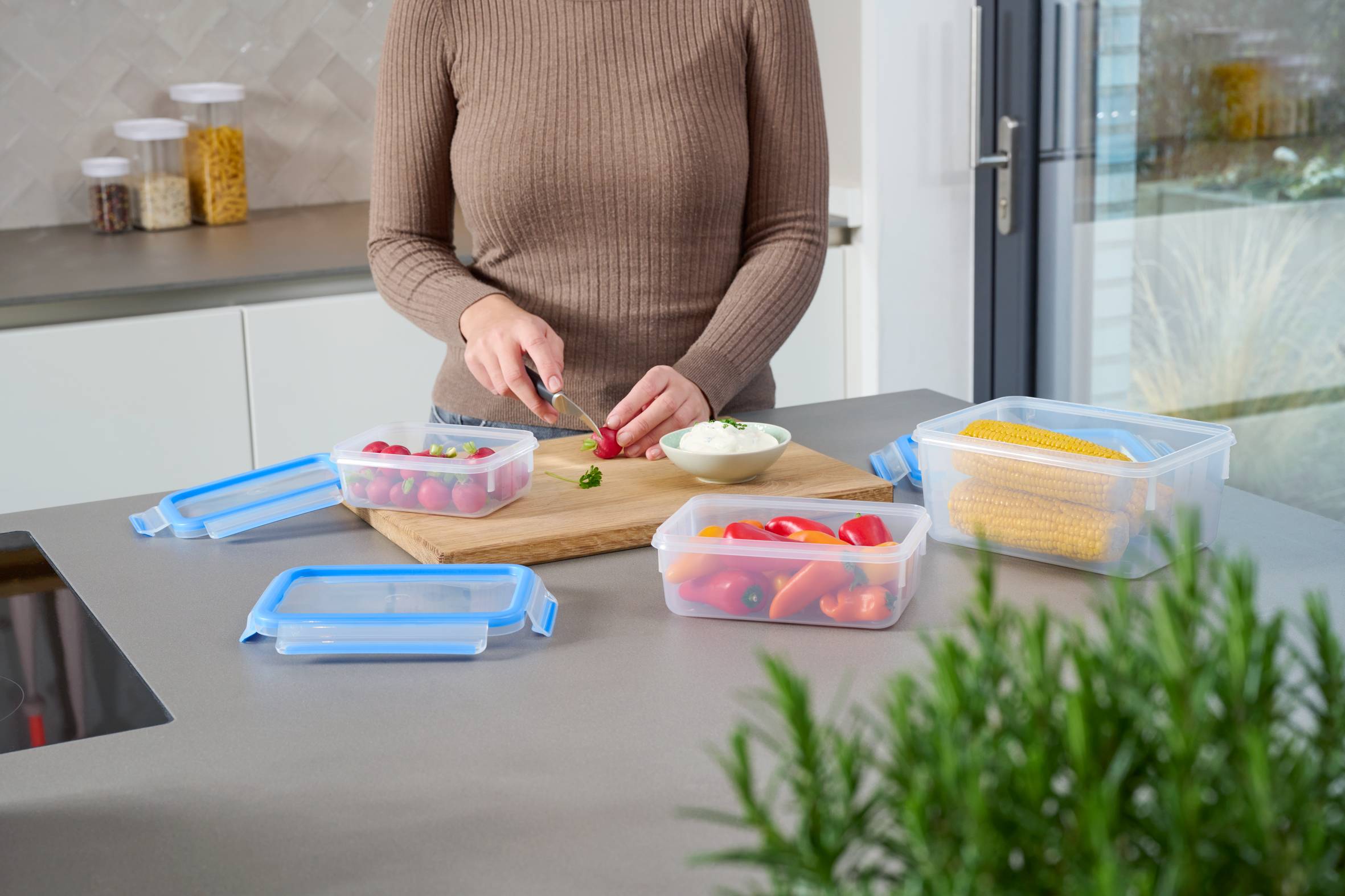 MasterSeal Fresh N1031451 Set van 9 bewaardozen van 0,15L tot 2,2L