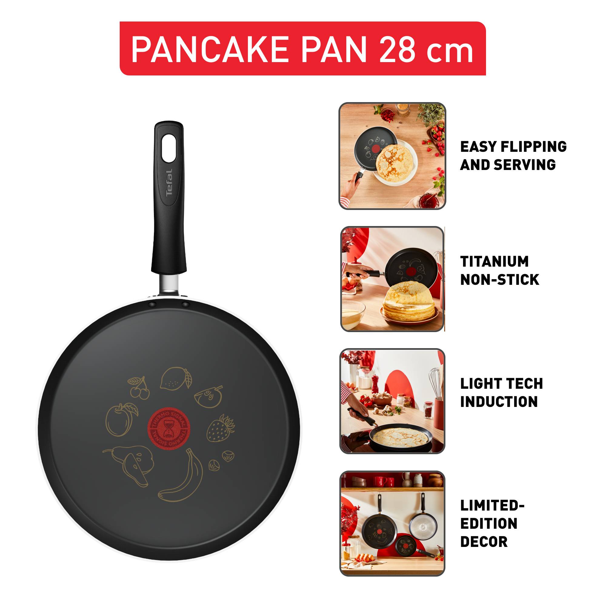 Limited Edition H0573902 Pannenkoekenpan - 28 cm - Inductie