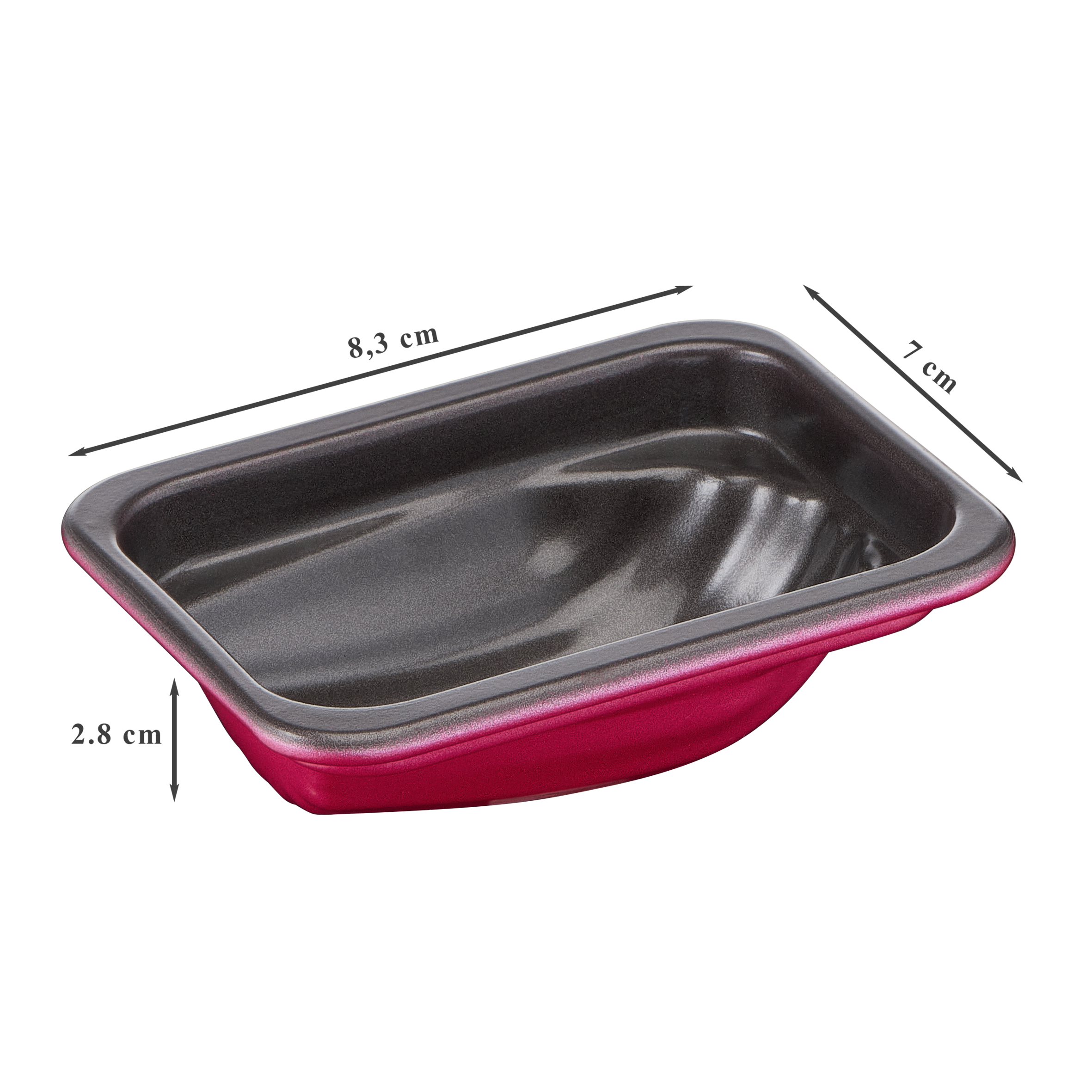 CreaBake J3079904 Set de 3 moules à madeleine - Cake Factory