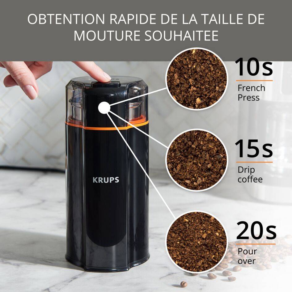 Silent Vortex GX332810 Broyeur à grain - capacité 12 tasses
