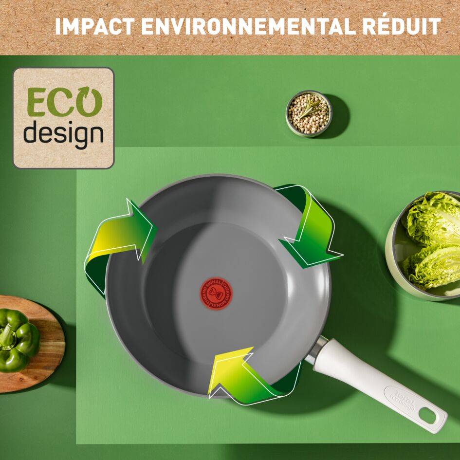 Renew On C4271932 Wok en céramique - 28 cm - Induction