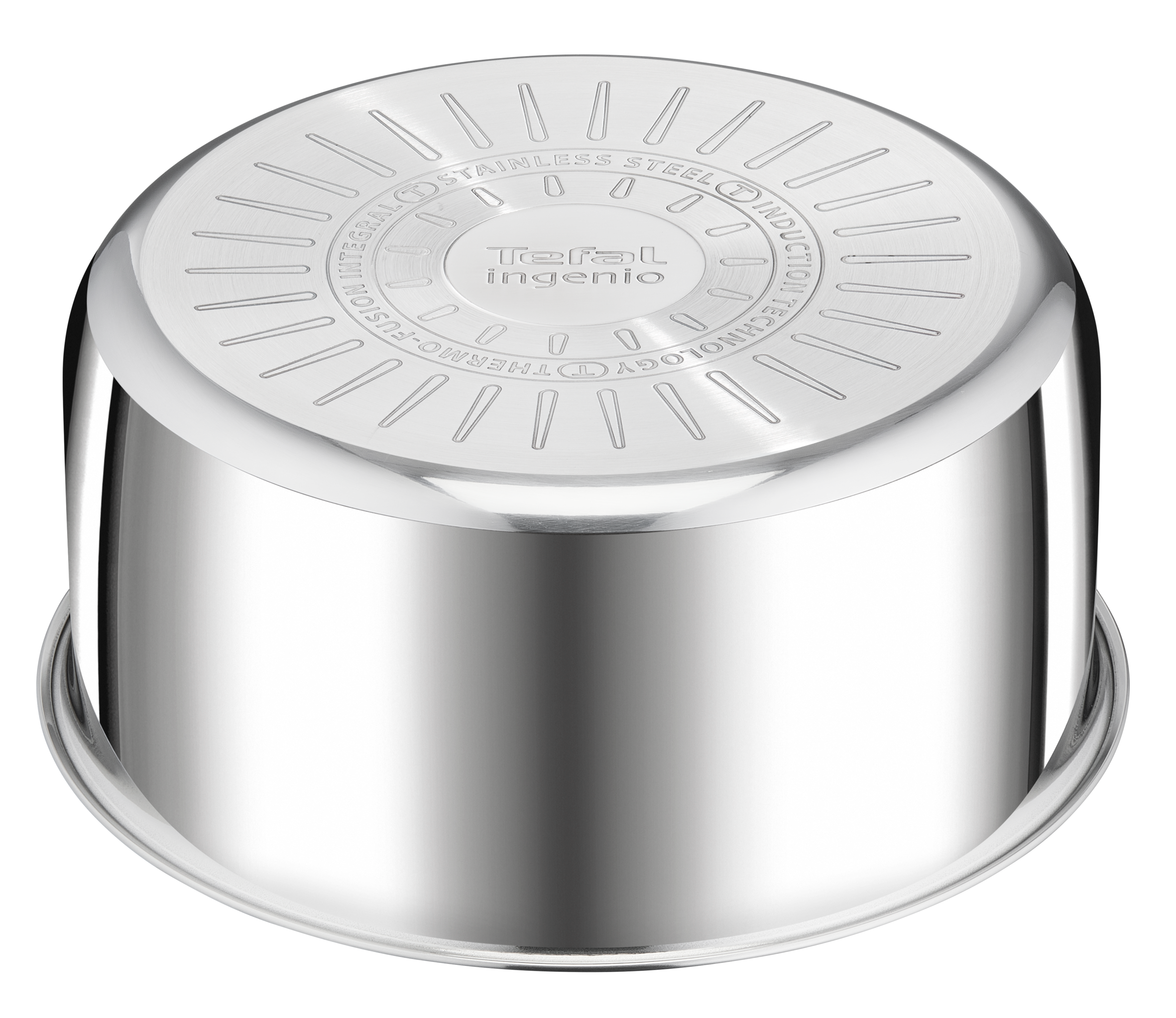 Ingenio Préférence On L9739302 Set de 2 poêlons 16/20 cm + poignée amovible - Induction