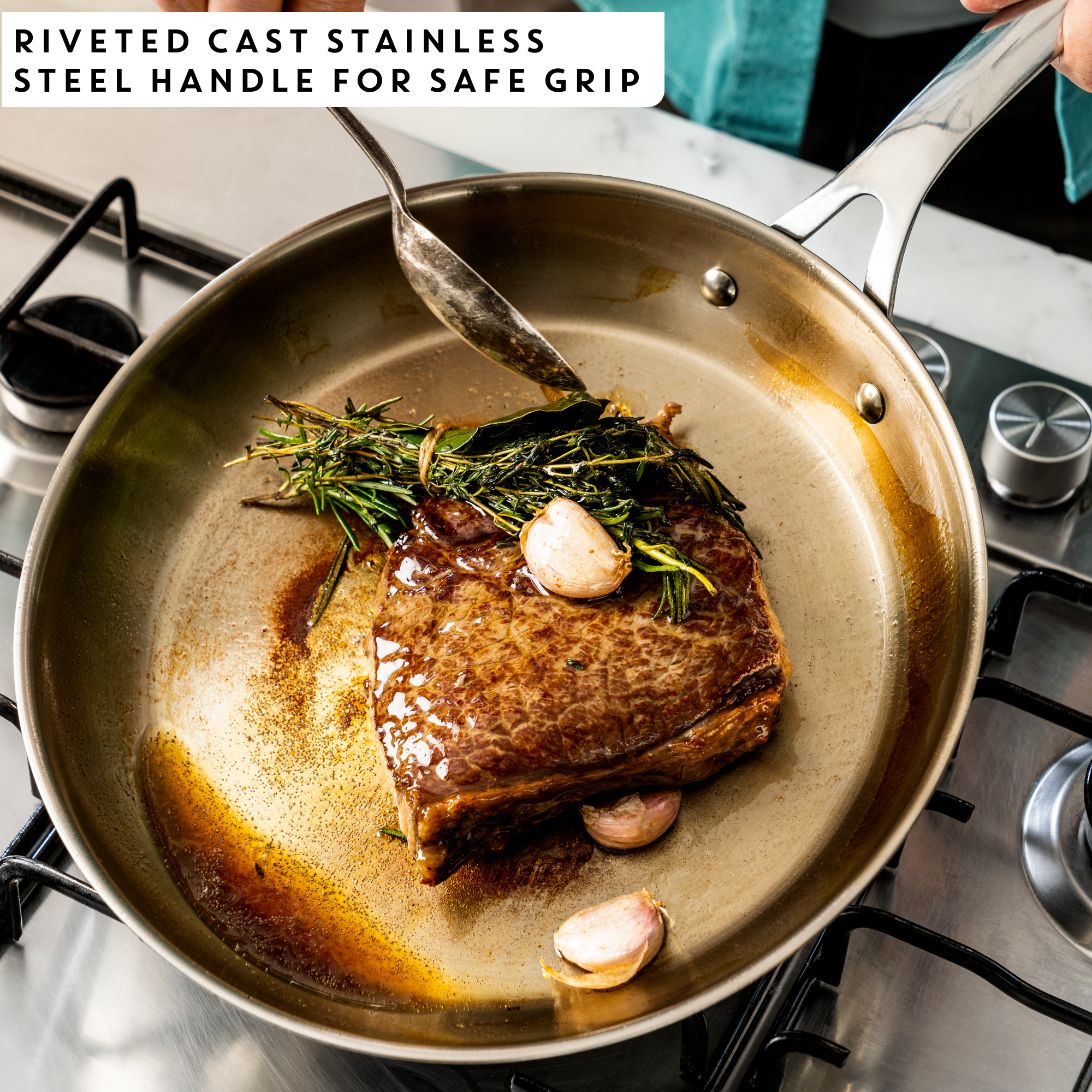 Jamie Oliver E3110455 Braadpan - 24 cm - Inductie