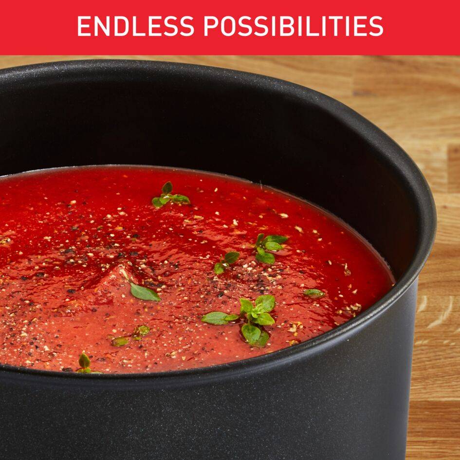 Ingenio Darkstone L3998312 Set de 2 poêlons - poignée amovible - inductie