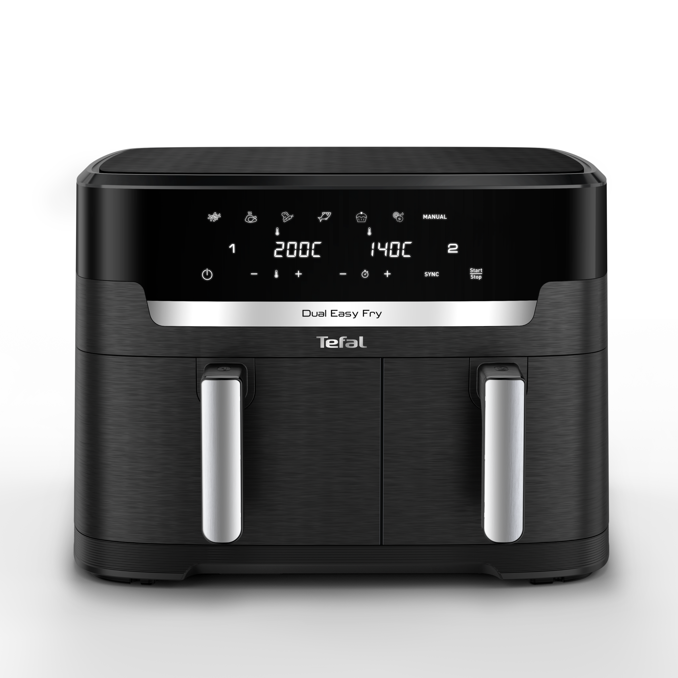 Dual Easy Fry & Grill XXL EY9428E0 Air Fryer - 7 programmes - 6,5L + 4,5L