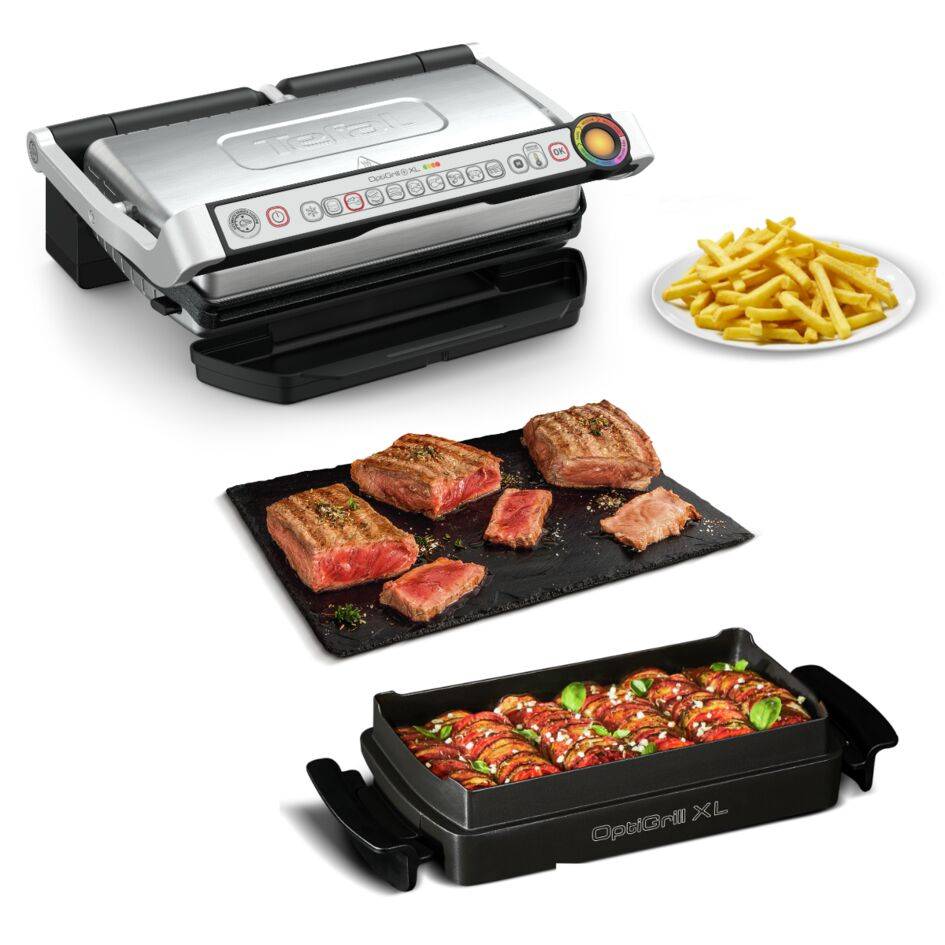 OptiGrill+ XL Snacking GC724D12 Intelligente Grill - 9 programma's