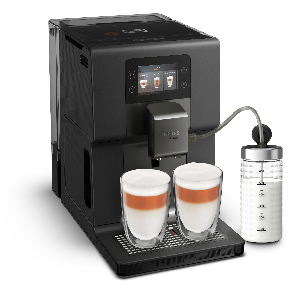 Intuition Preference+ EA875U10 Machine à Espresso automatique à grains - 15 recettes de café - 3L