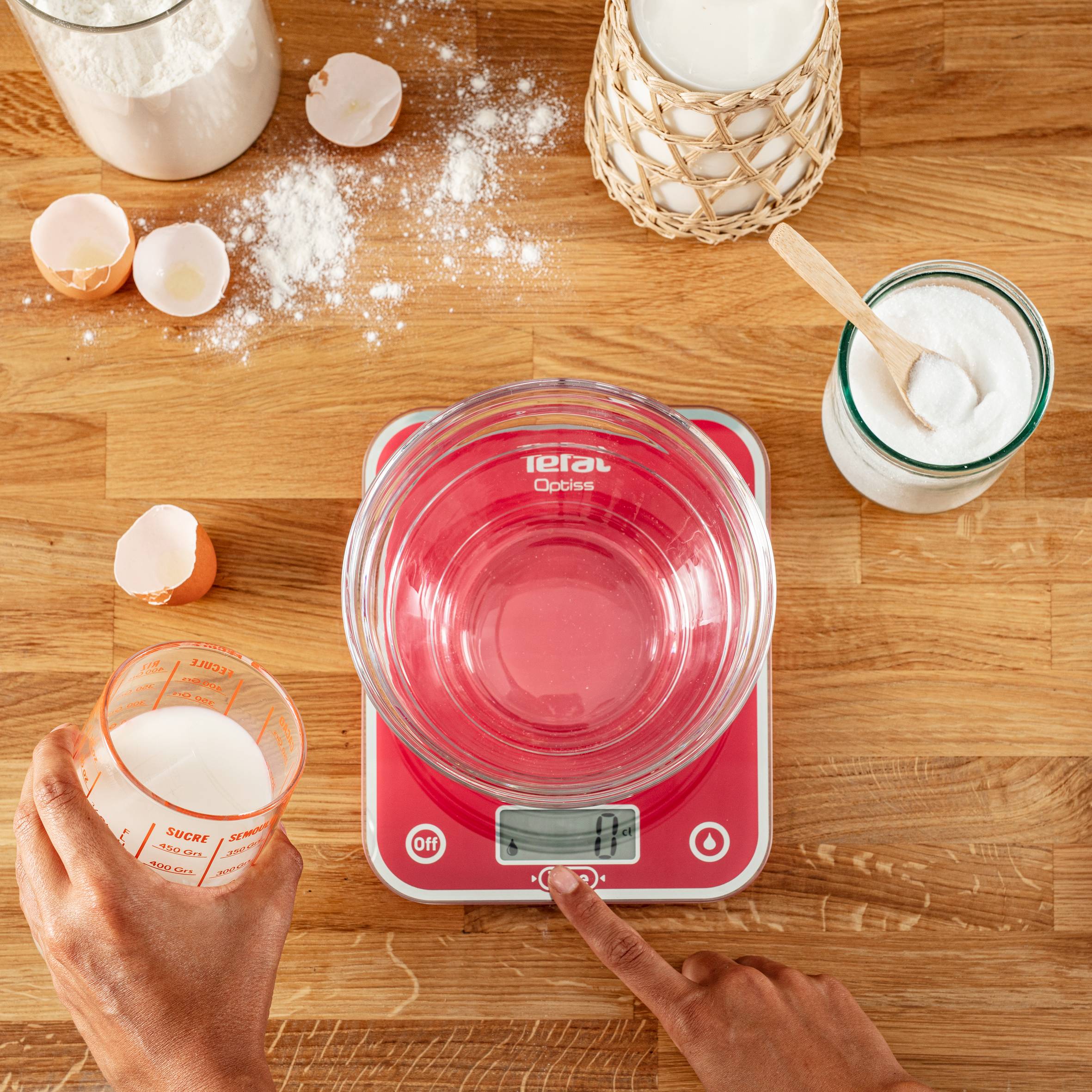 Optiss BC5003V2 Keukenweegschaal