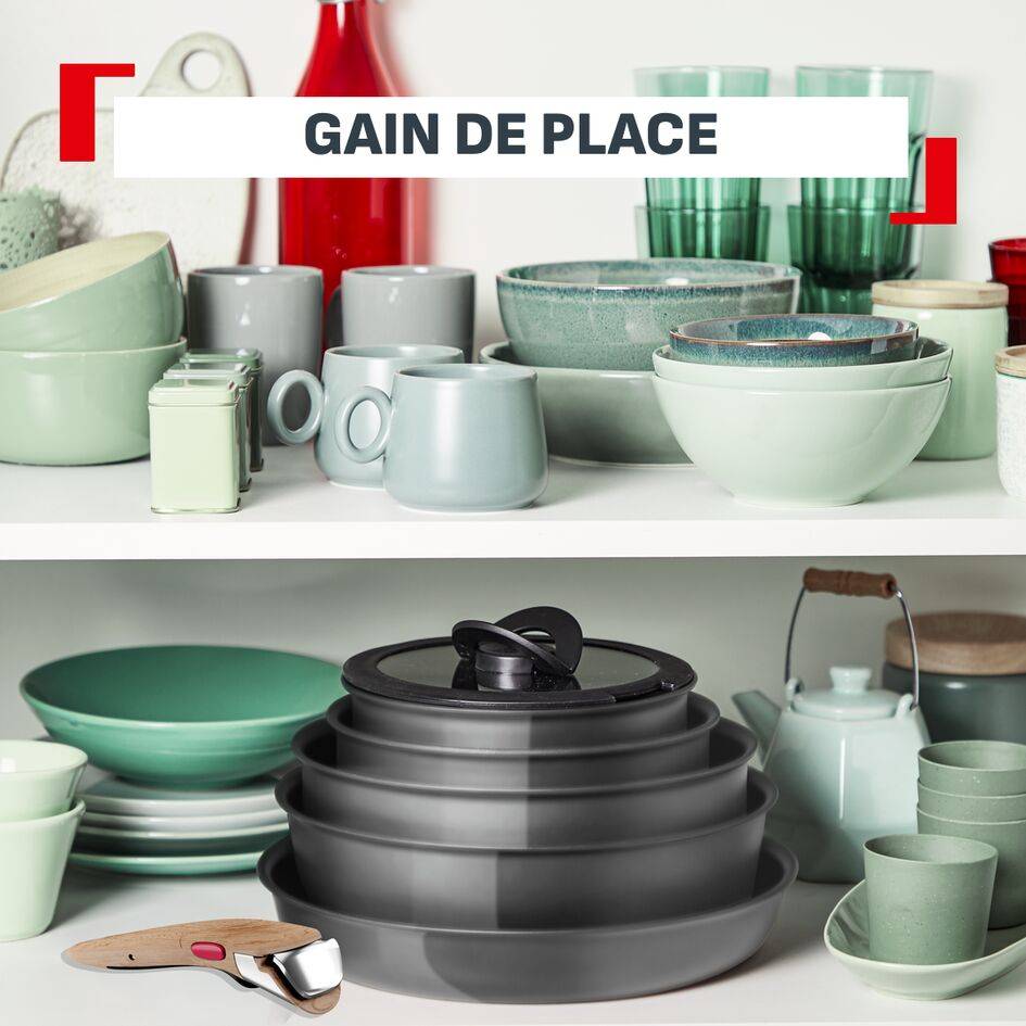 Ingenio Renew L2729053 - Set de 11 pièces - Céramique - Induction