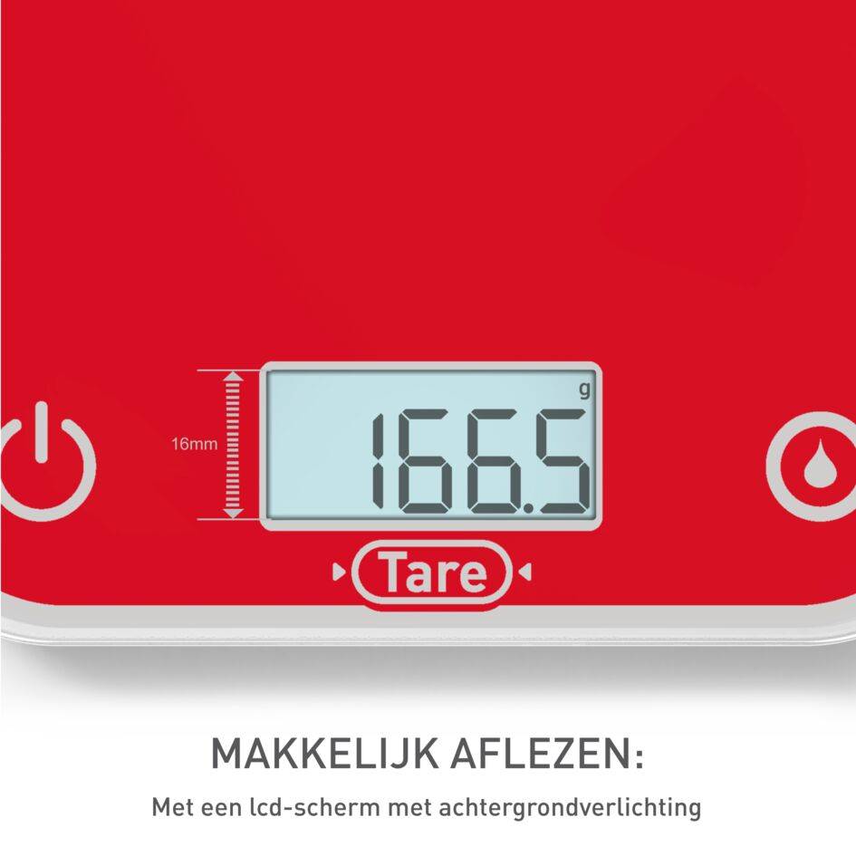 Optiss BC50U3V0 Keukenweegschaal