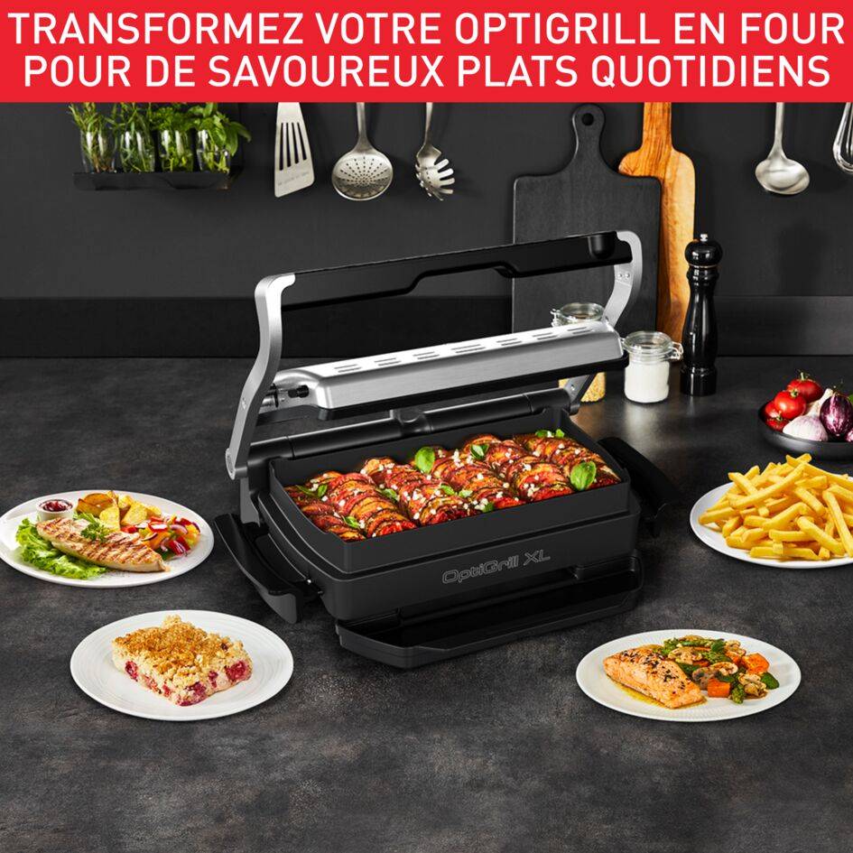OptiGrill+ XL Snacking GC724D12 Grill Intelligent - 9 programmes