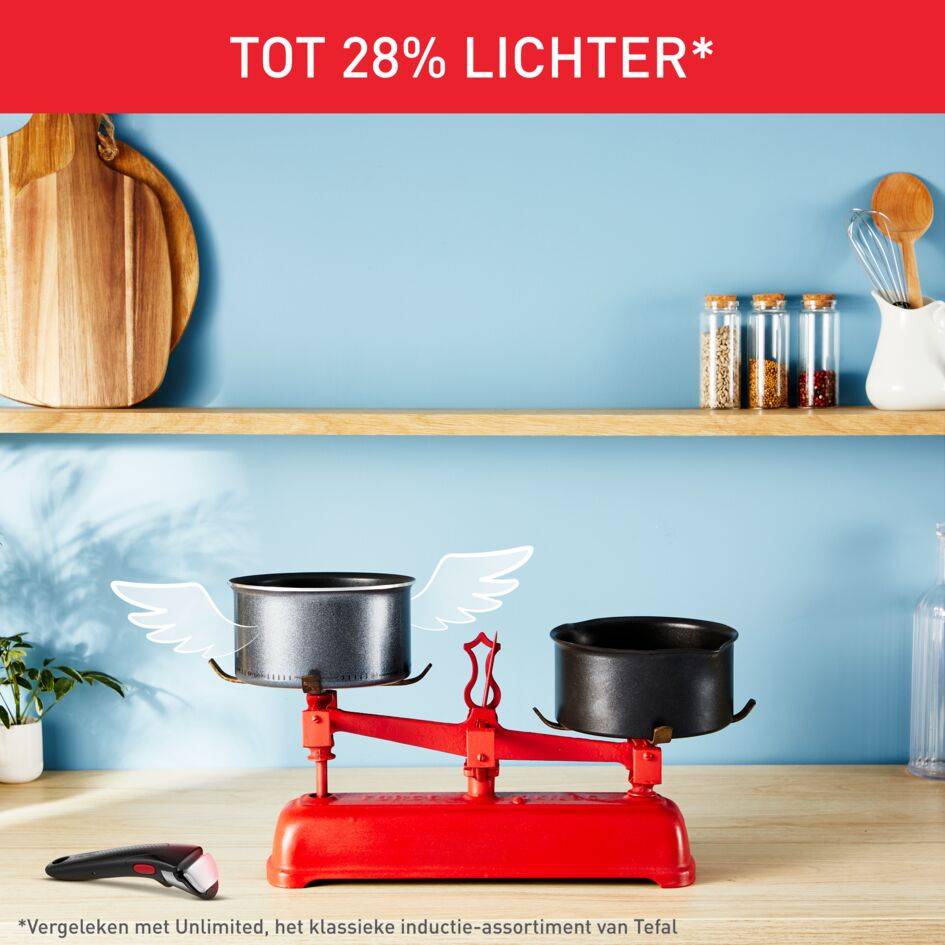 Ingenio So'Light L7233002 Steelpan - 20 cm - Inductie