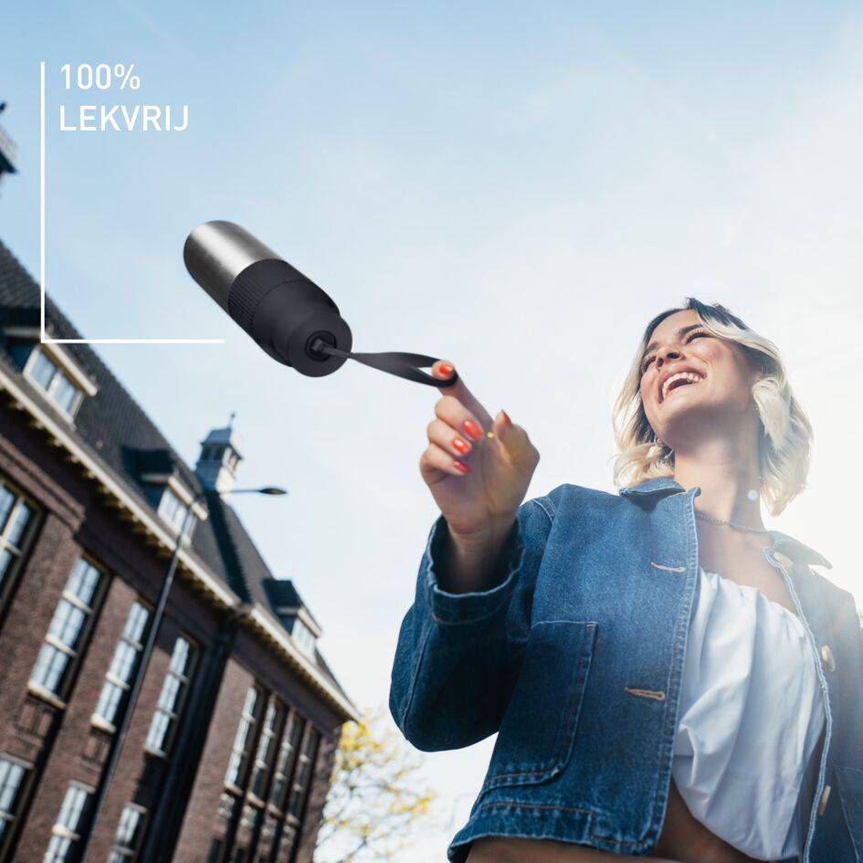 BeYou Twist N2193110 Isotherme drinkfles - 0,7L - Zwart