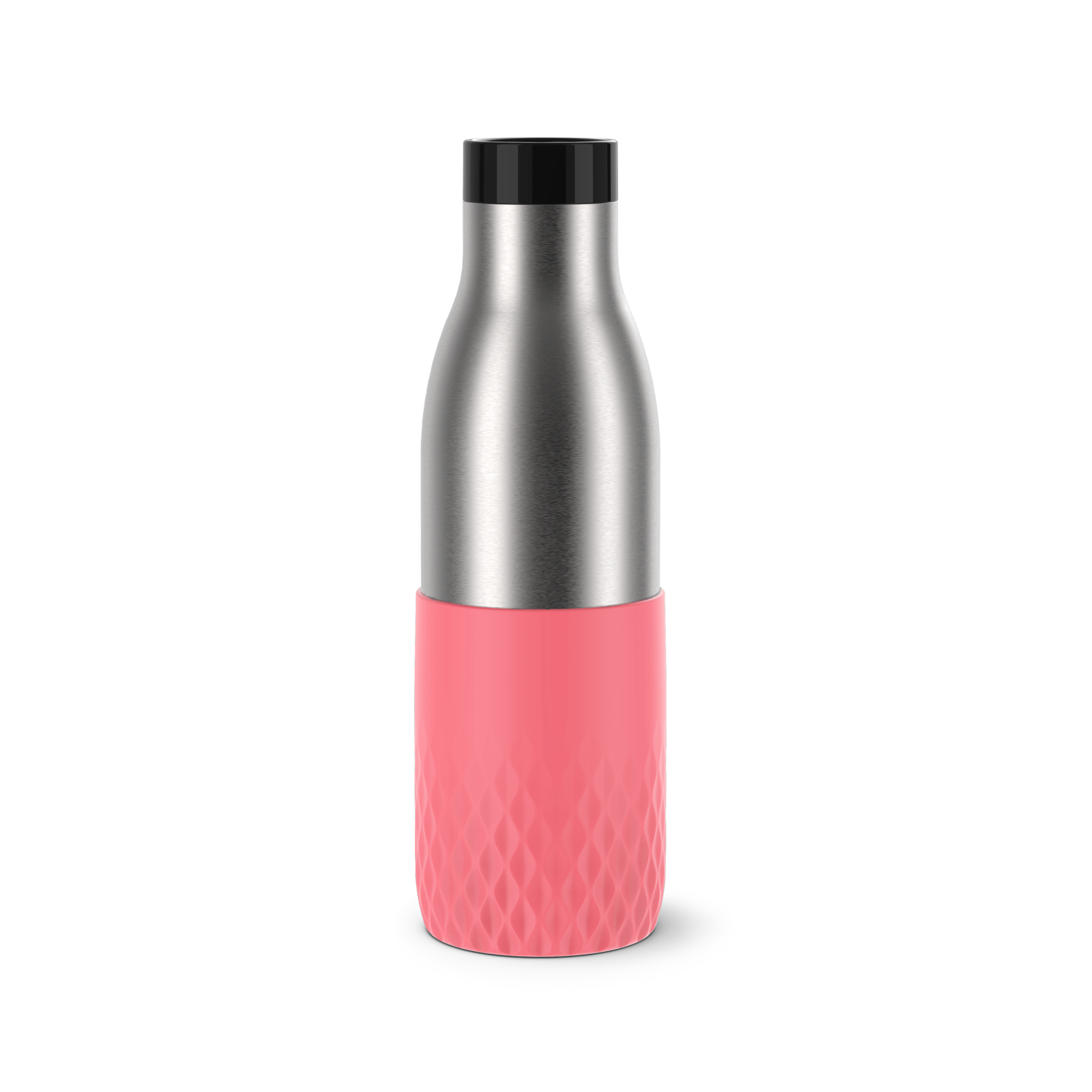 Bludrop Sleeve N3110810 Gourde inox et silicone - 0,5L - Corail