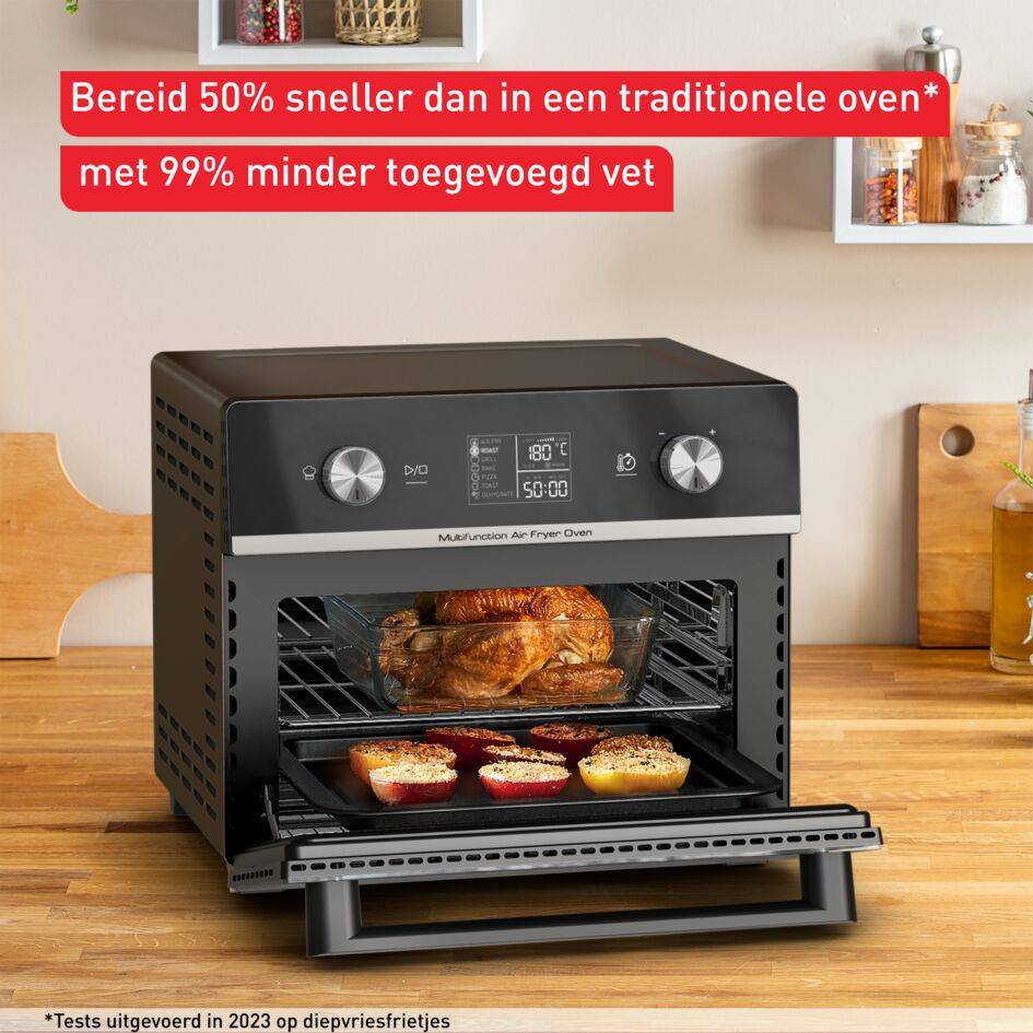 Easy Fry 2-in-1 FW605810 Air fryer & Oven - 10 programma's - 20L