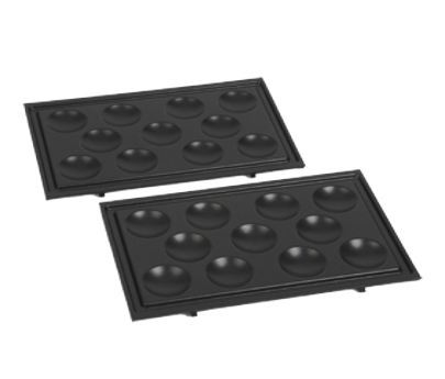 Set van 2 poffertjesplaten TS-01016100