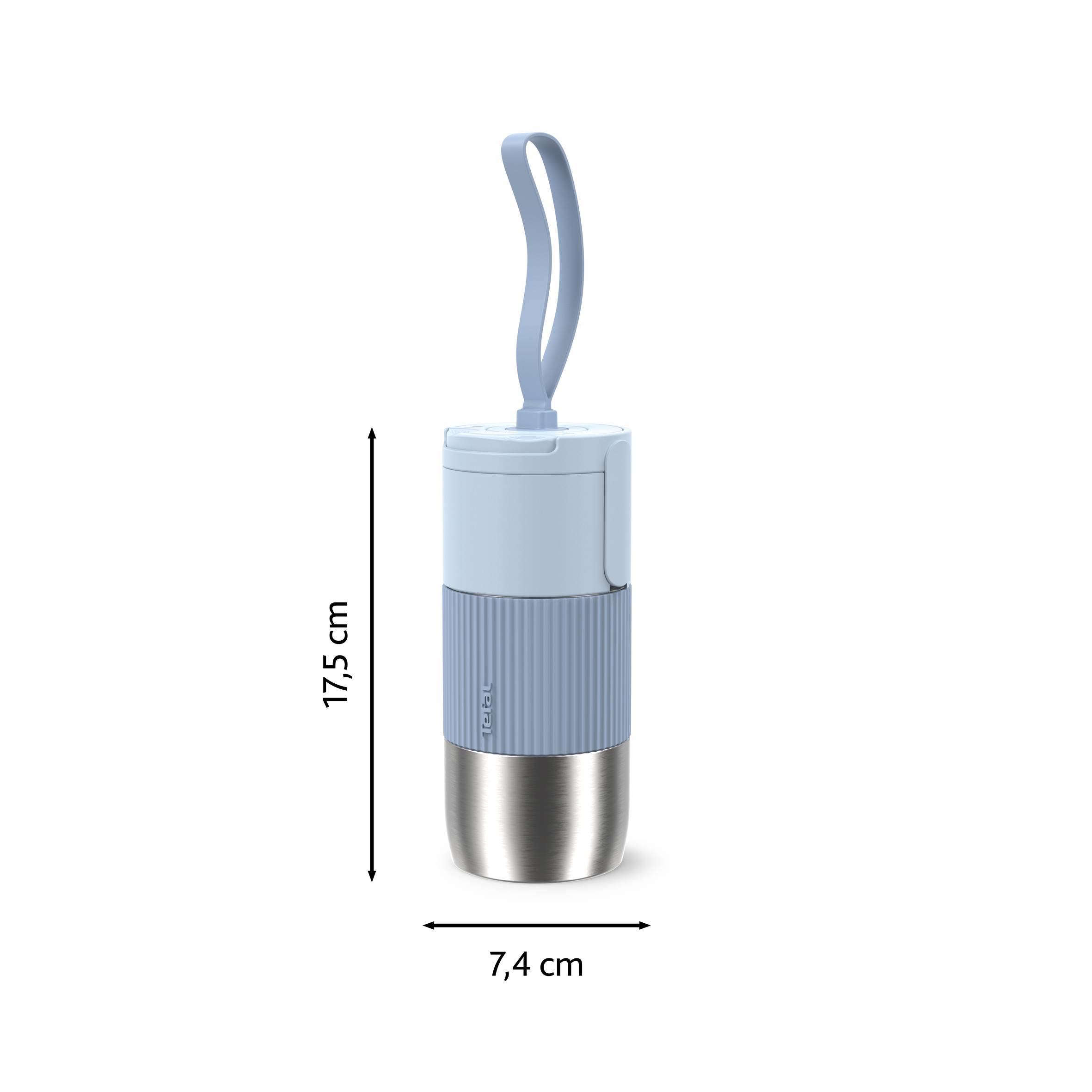 BeYou Flip N2190410 Mug isotherme - 0,36L - Bleu