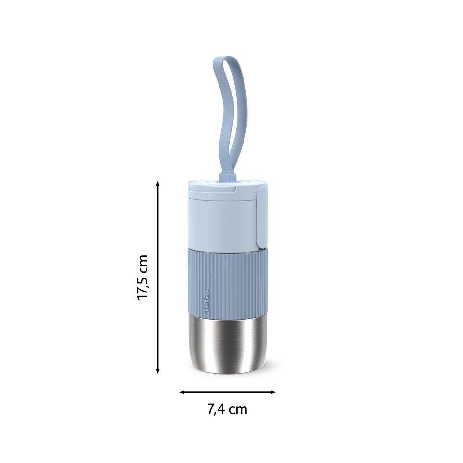 BeYou Flip N2190410 Isotherme drinkbeker - 0,36L - Blauw