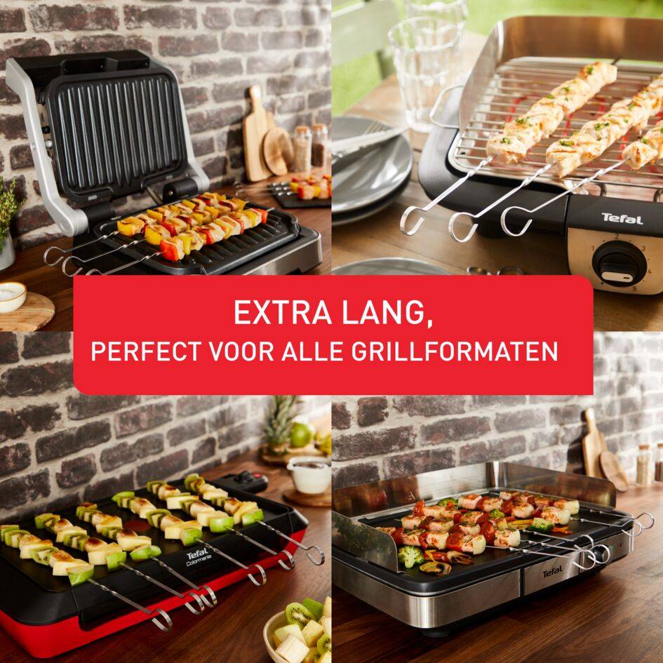 XL Roestvrijstalen spiezen