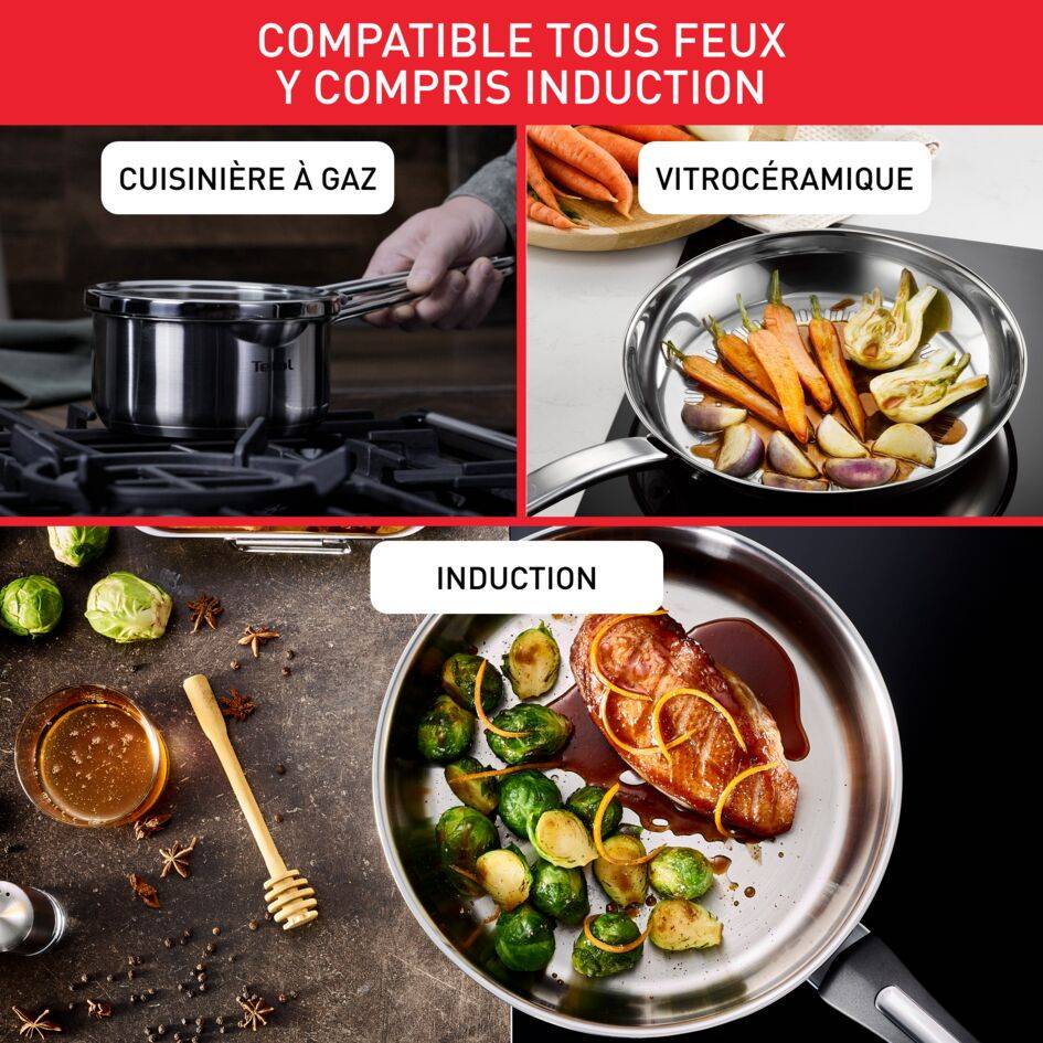 DAILY COOK Poêle 24 cm, Revêtement céramique