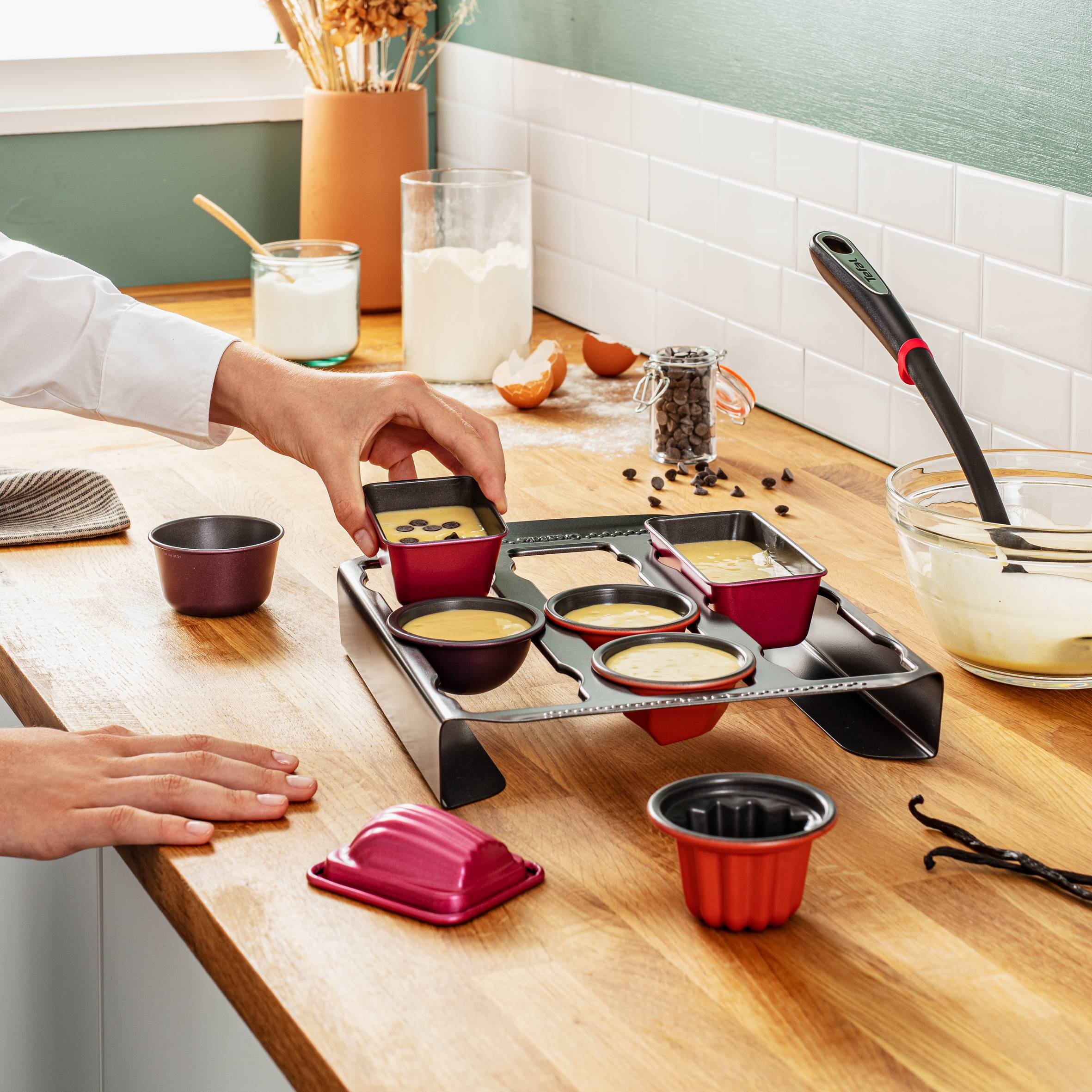 CreaBake J3059104 Set van 3 rotsvormige vormen - Cake Factory