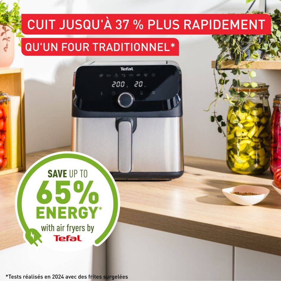 Easy Fry Mega EY855D10 Air fryer - 8 programmes - 7.5 L