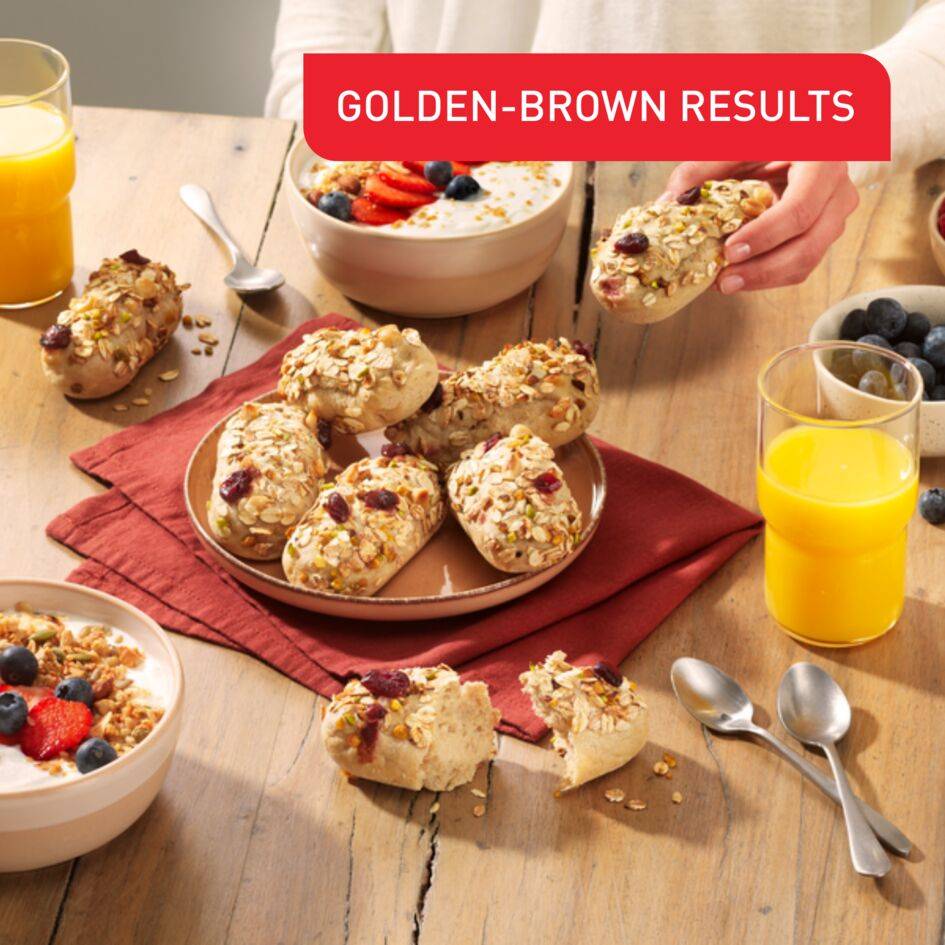 Creabake J3088304 Set van 3 mini-broodjesvormen - Cake Factory