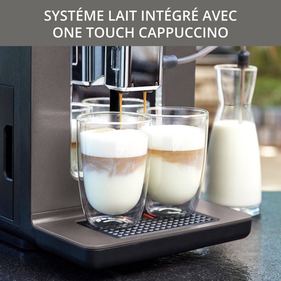 Evidence One EA895E10 Machine à Espresso automatique à grains - 12 recettes de café - 2,5 L