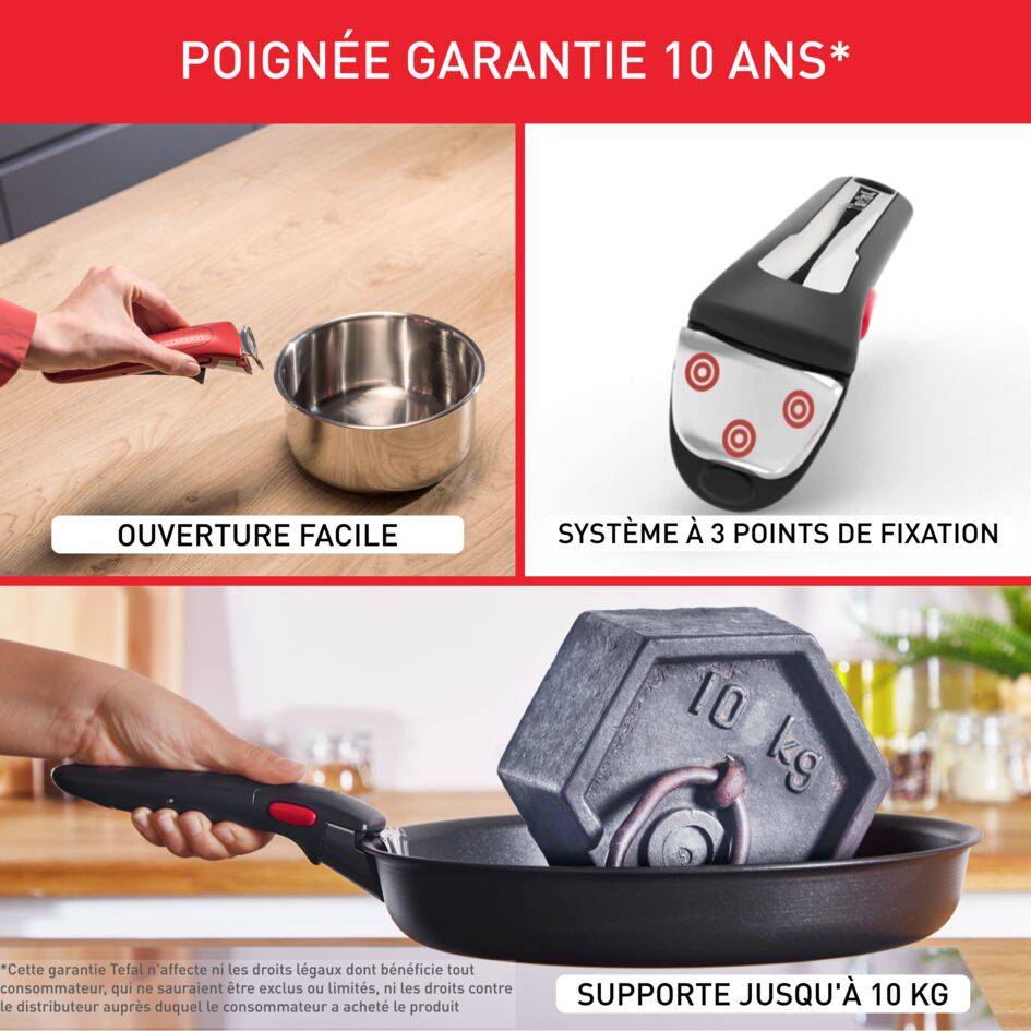 Ingenio Emotion L896S453 Set 4 pièces - Induction