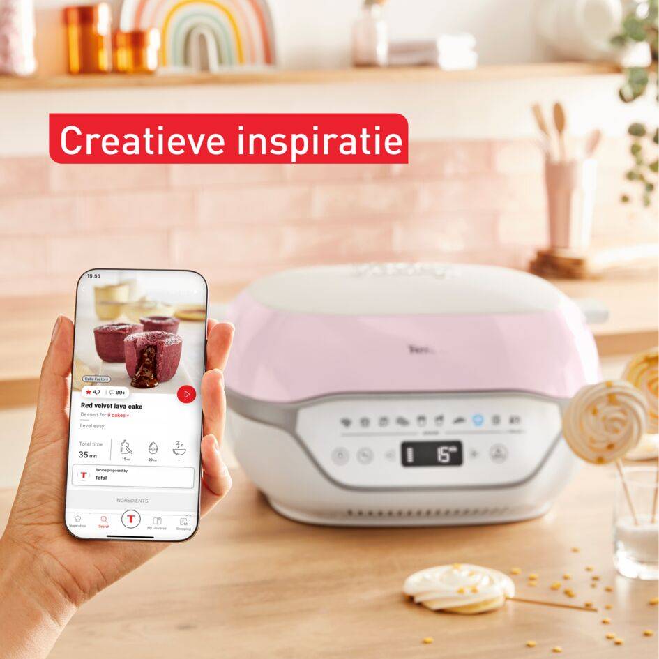 Cake Factory Infinity KD850110 Intelligent patisserietoestel, broodbakmachine, yoghurtmaker en oven