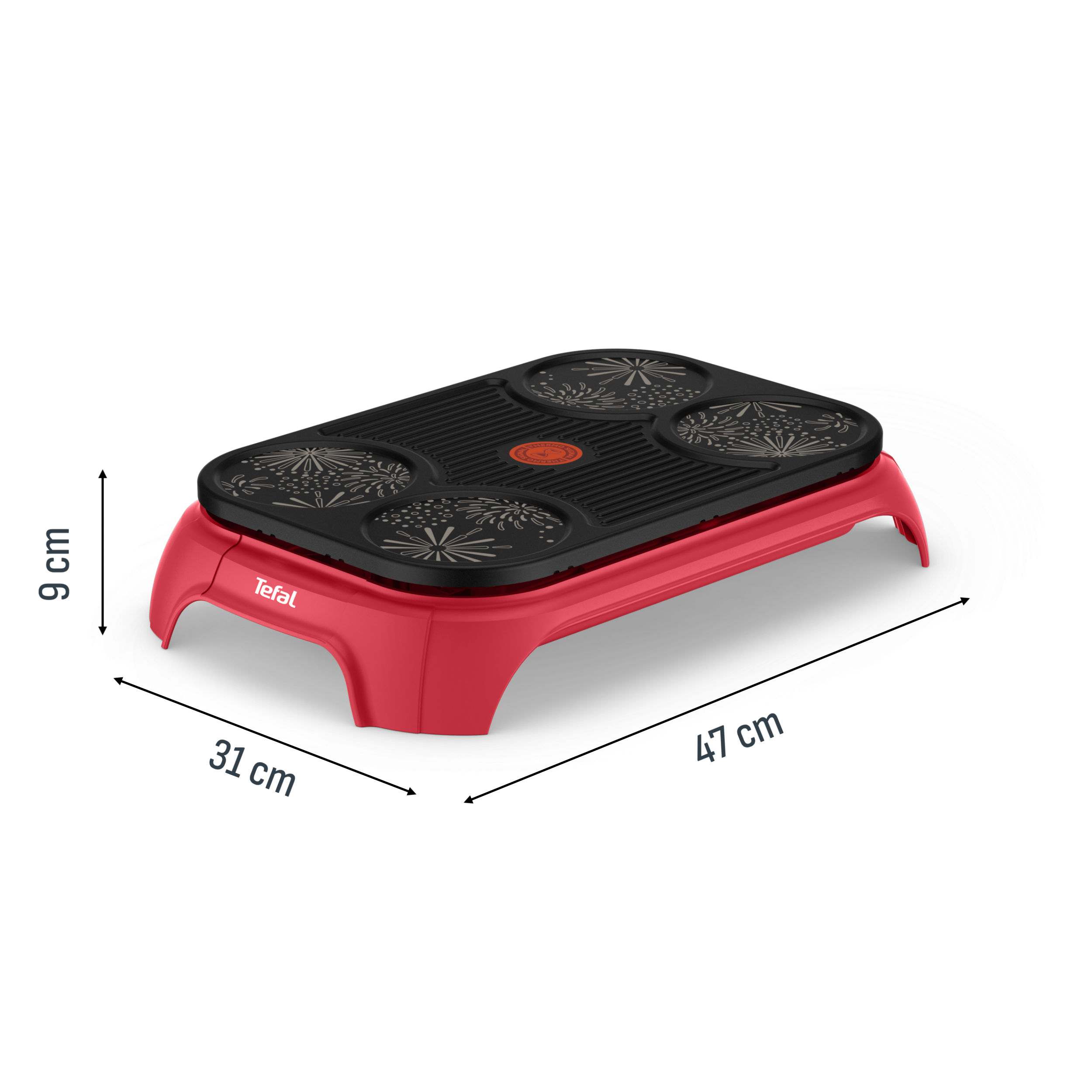 Crep'Party Pancake Day, Grill & Crepebakplaat, Anti-aanbaklaag