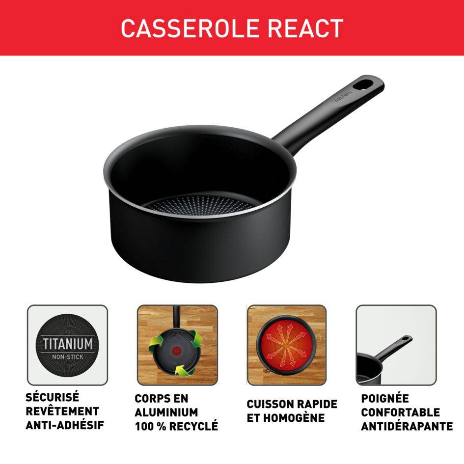 React C2912902 Poêlon - 18 cm - Induction