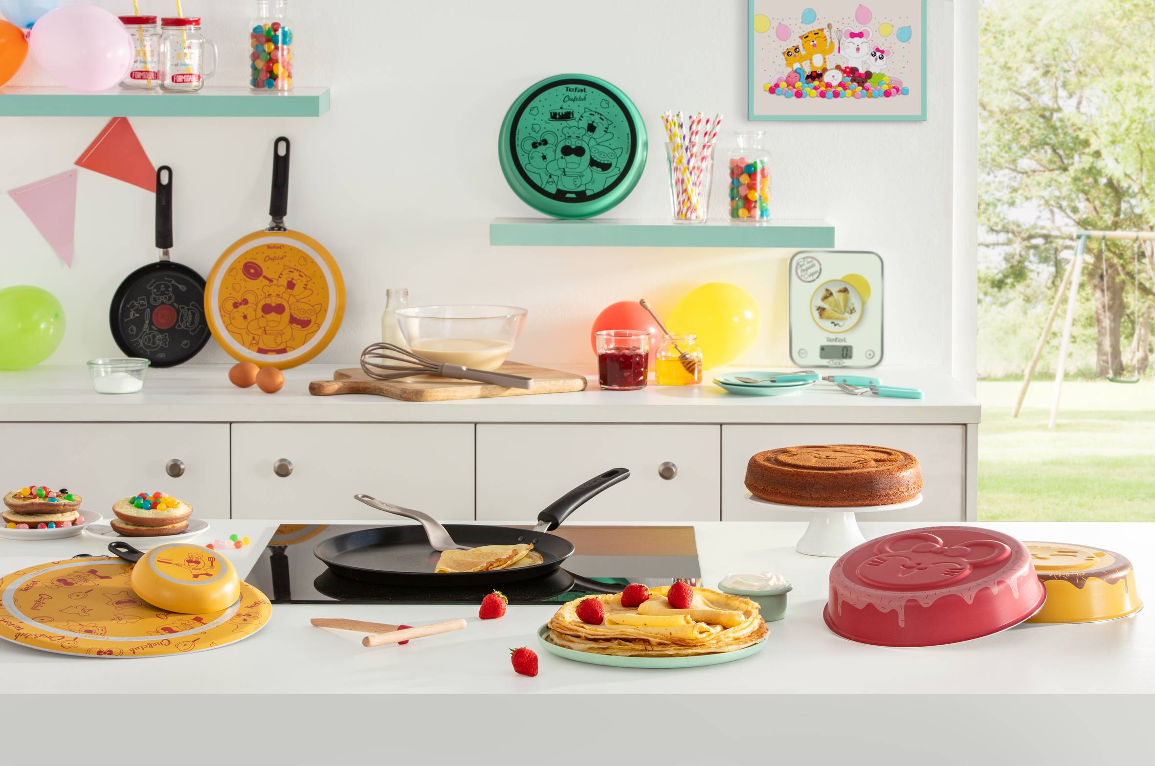 ChefClub J5628402 Moule à tarte 30 cm - Jaune