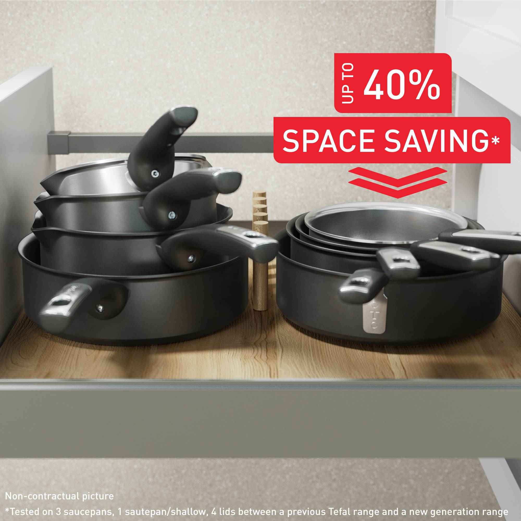 Experience Ceramic G2133223 Sauteuse + Couvercle - 24 cm - Induction