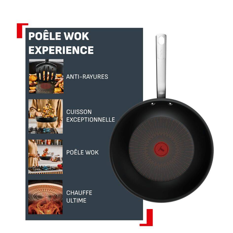 Experience G3341943 Wok - 28 cm - Induction