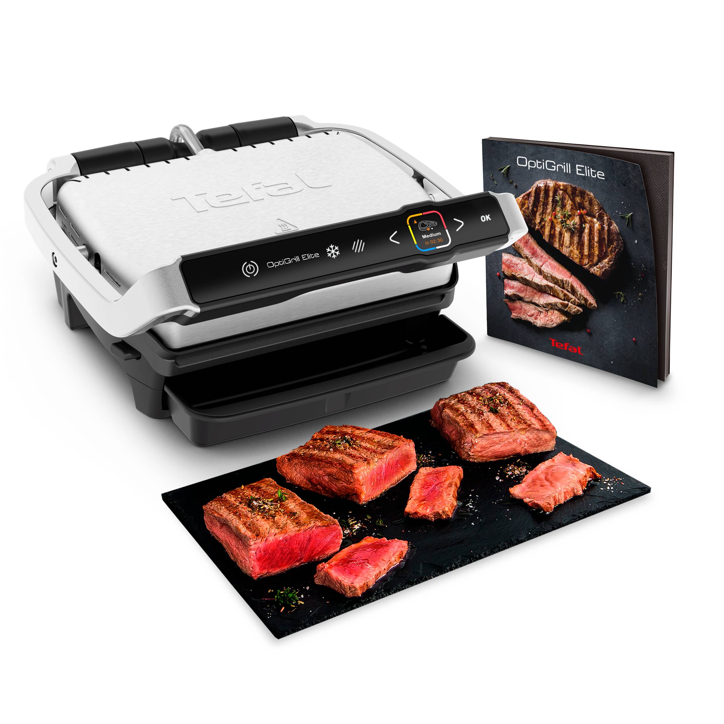OptiGrill Elite GC750D12 Grill Intelligent - 12 programmes