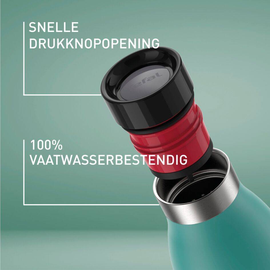 Bludrop Basic N3110210 Drinkfles - 0,5L - Groen