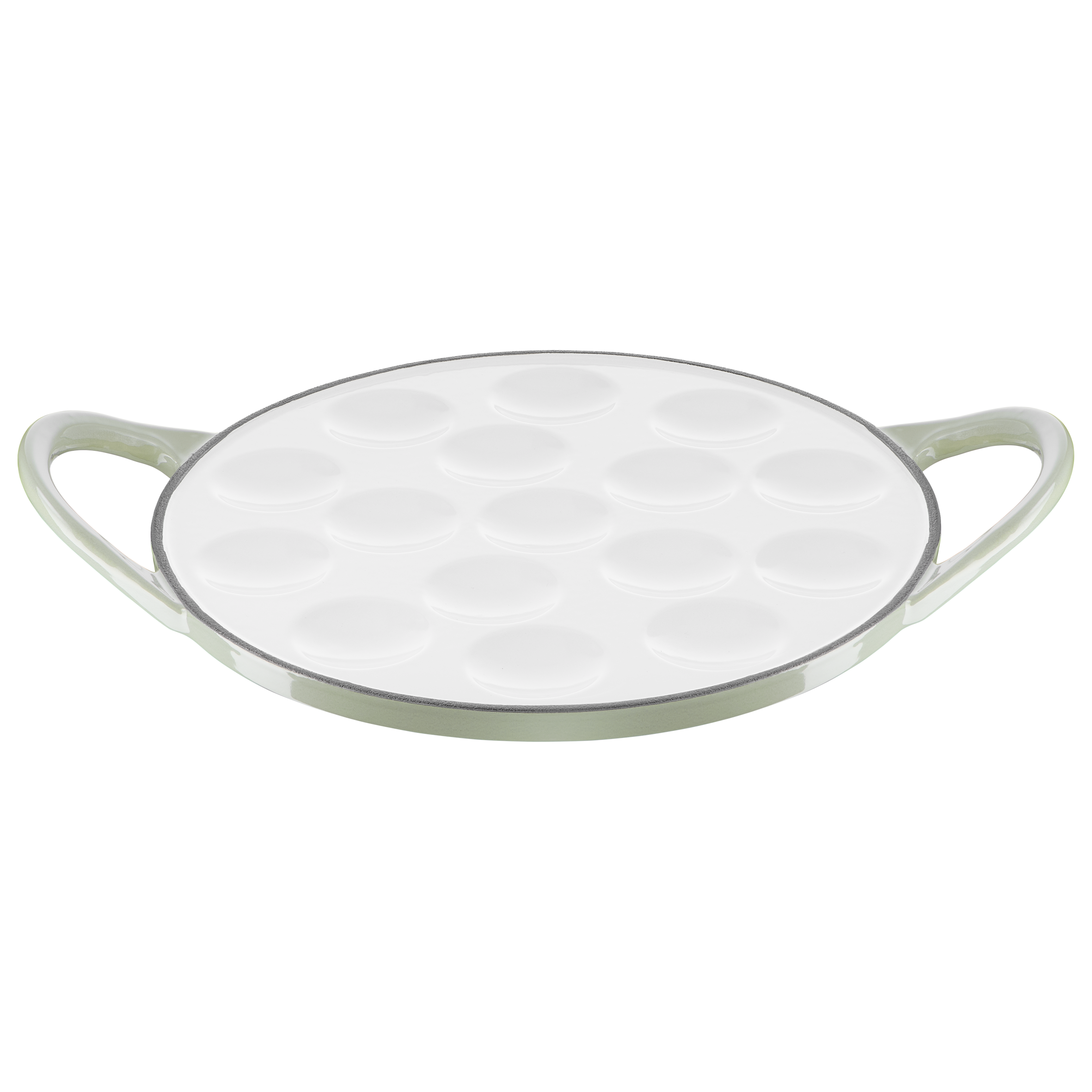 Lov E2580425 Poêle à blinis en fonte - 16 Empreintes - Induction