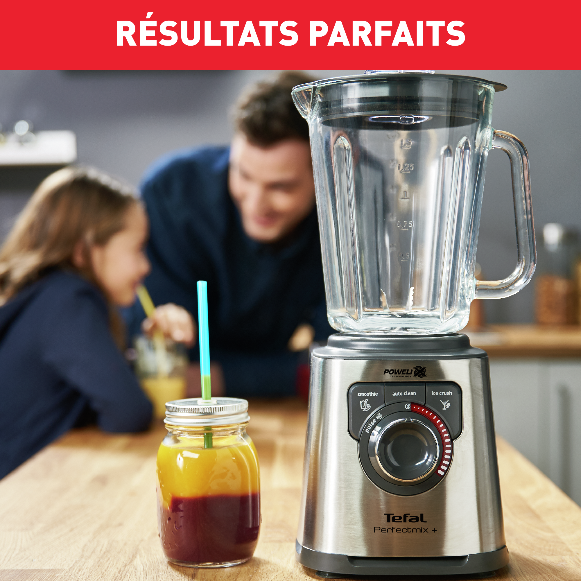 PerfectMix BL811D38 Blender format familial 2L  - 3 programmes