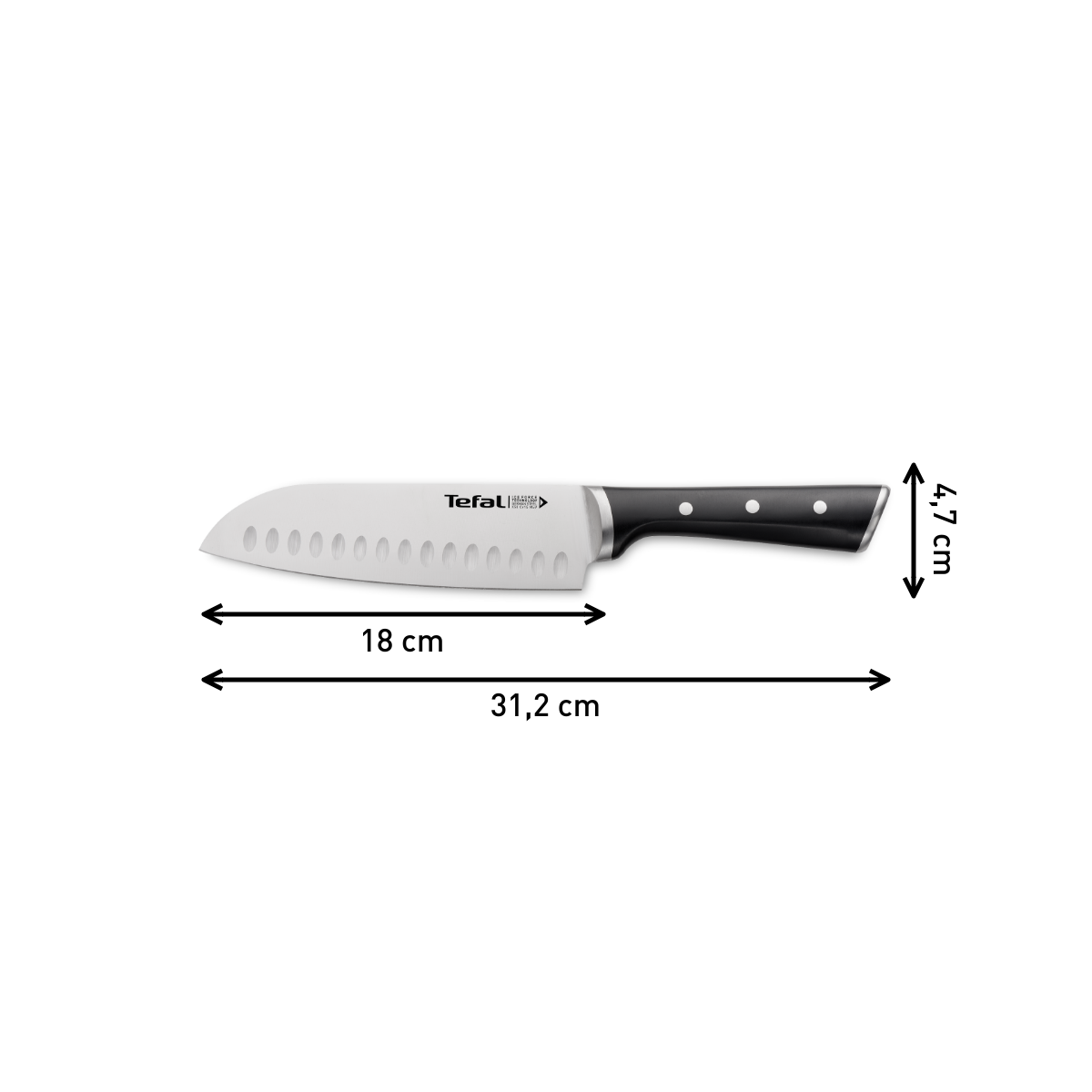Ice Force K2320614 Santokumes - 18 cm