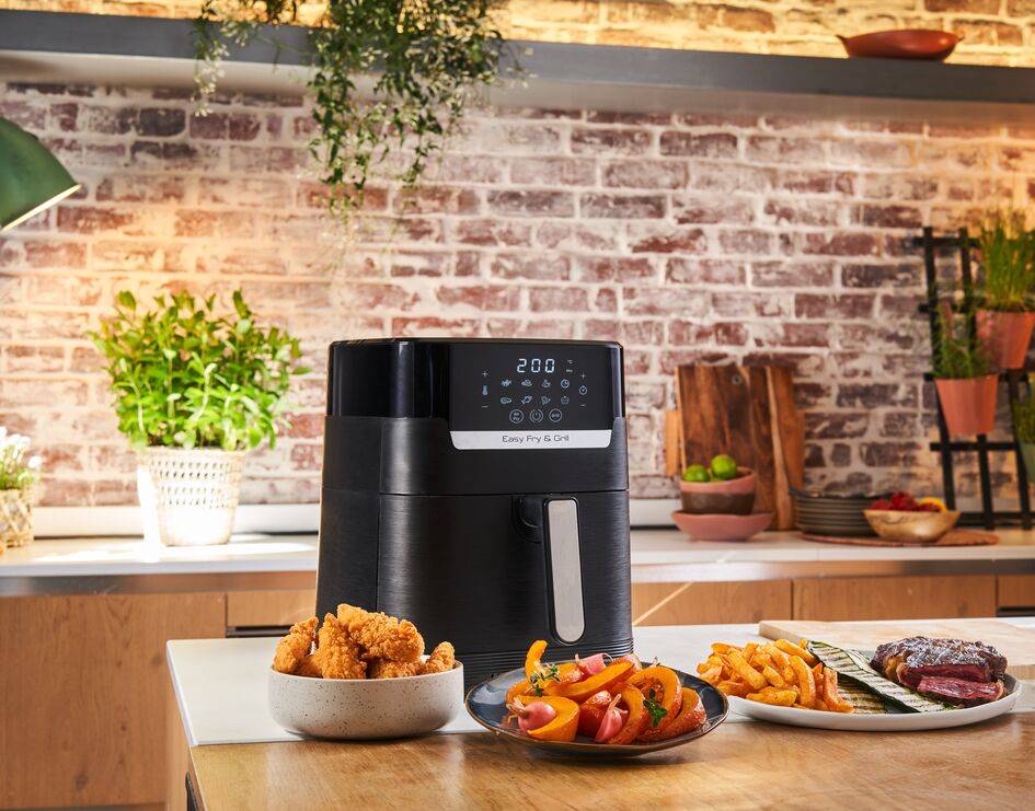 Easy Fry & Grill EY505815 Air fryer avec écran digital - 8 programmes