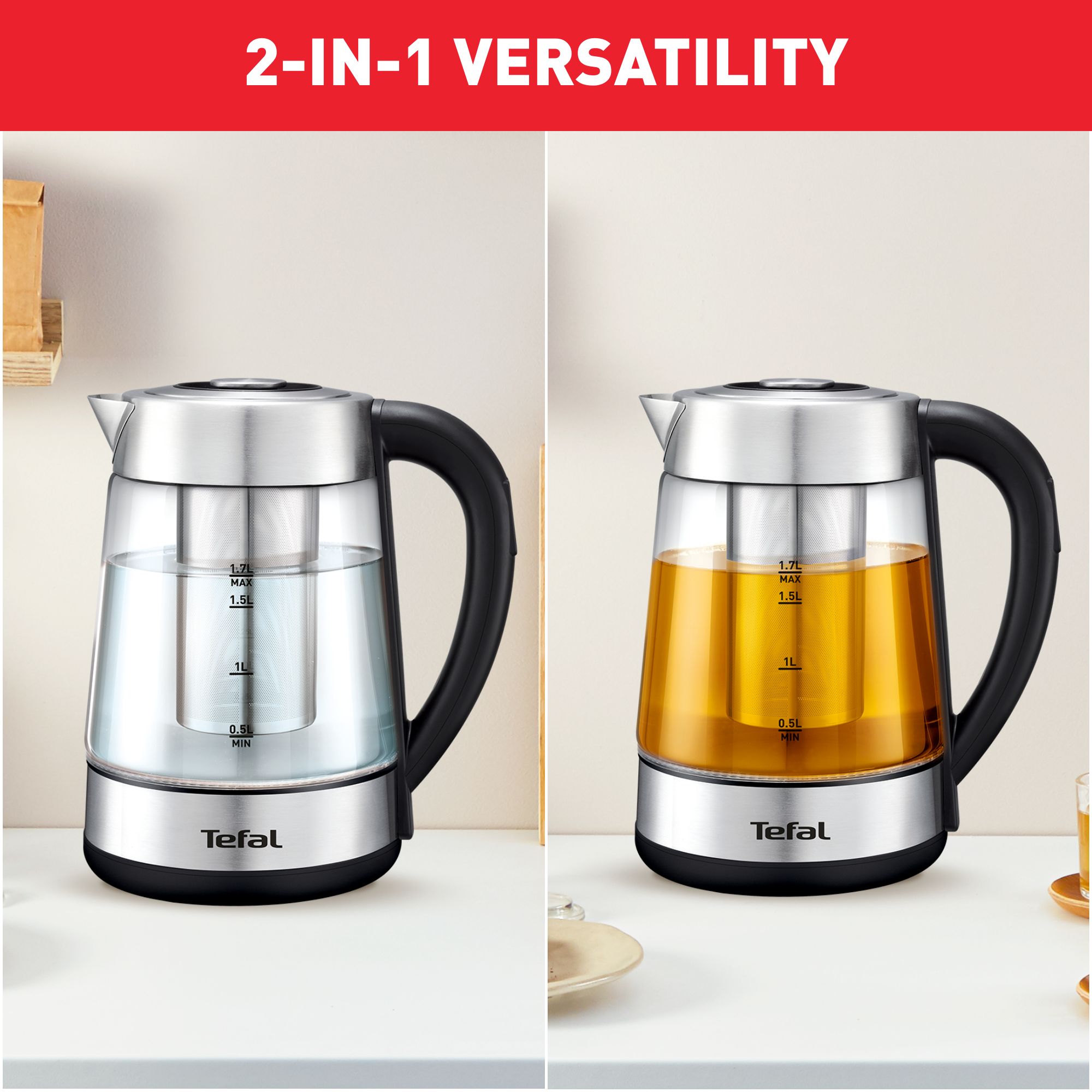 Machine à thé et Bouilloire 2-en-1 BJ750D10