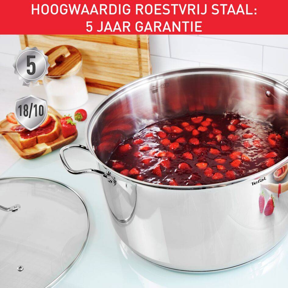 Intuition XL B8647504 Inox kookpot - 36 cm - Inductie