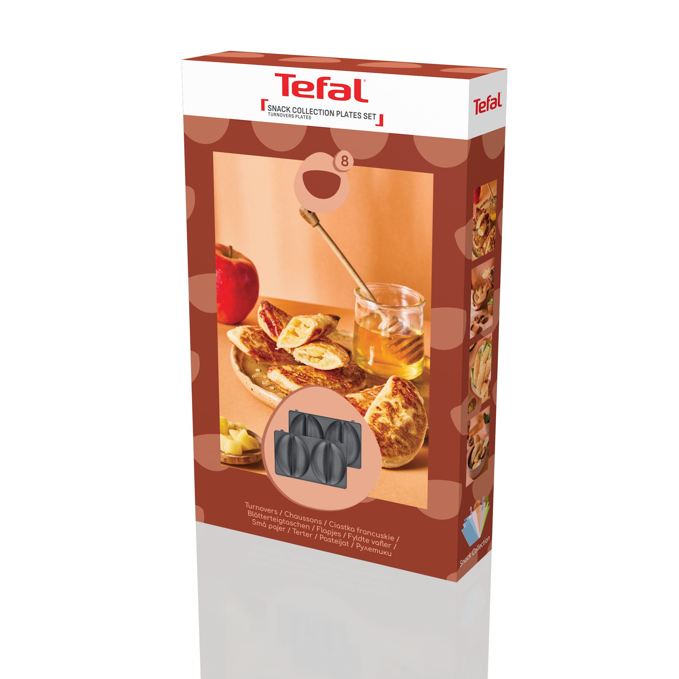 2 plaques Chausson Snack Collection XA8108F0