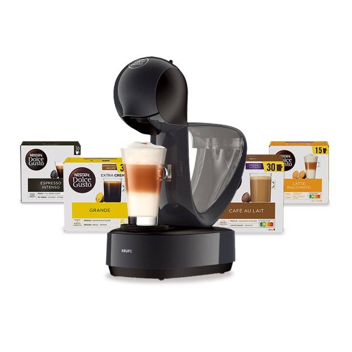 Dolce Gusto Infinissima YY5294FD Machine à café à capsule + 120 capsules incluses - 1,2L - Édition Limitée