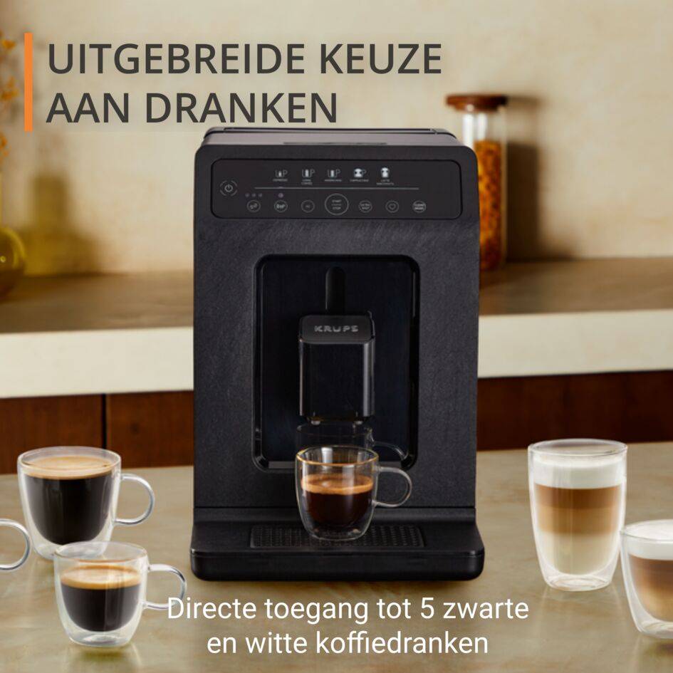 Evidence Eco-Design EA8968E0 Volautomatische espressomachine - 5 koffierecepten - One-Touch Cappuccino-functie