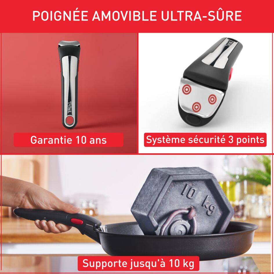 Ingenio Préférence On L9749532 Set poêles et casseroles 15 pièces
